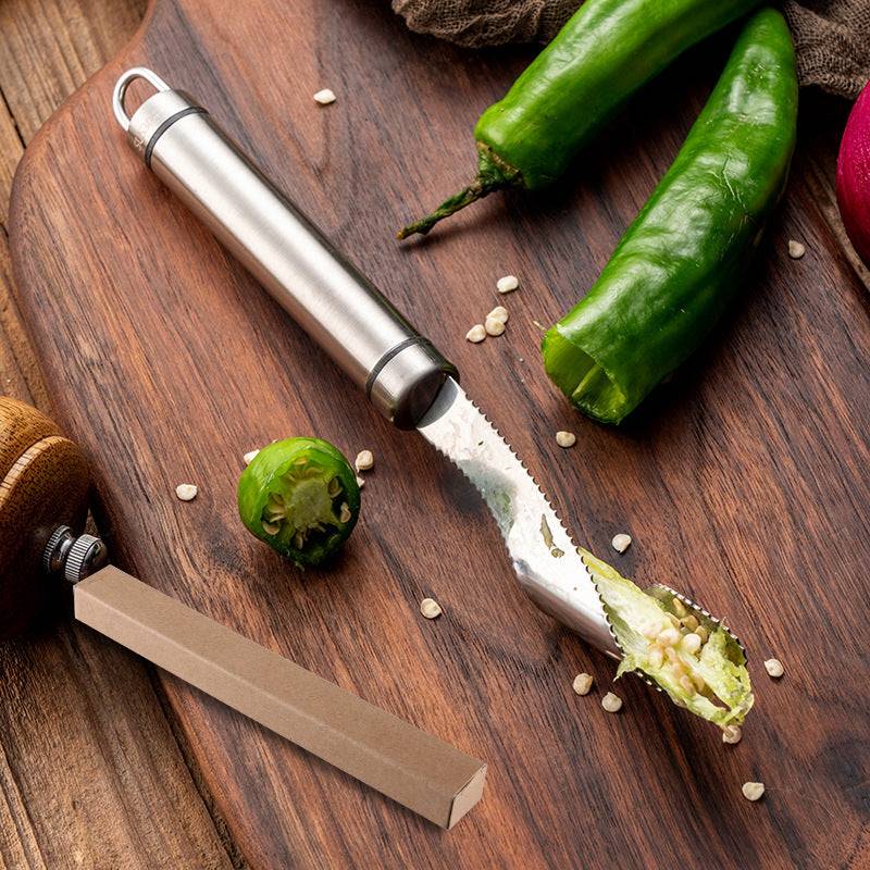 TopTrendyProduct Green Pepper Seed Core Remover Kitchen Tools ZAG Kitchen
