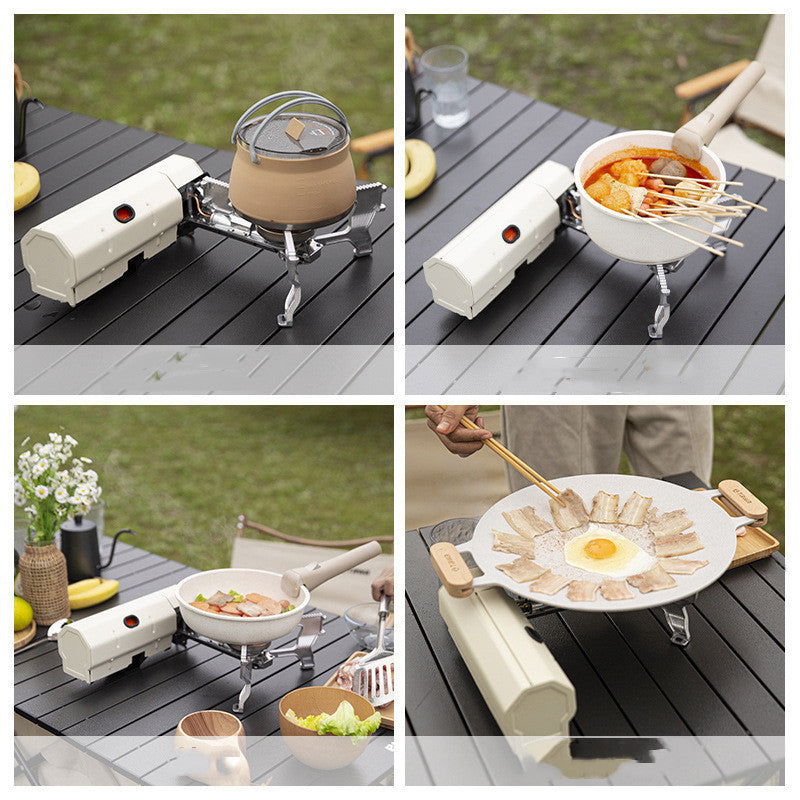 TopTrendyProduct Portable Folding Travel Grill Cooker Gas Burner Tool Kitchen Gadgets ZAG Kitchen