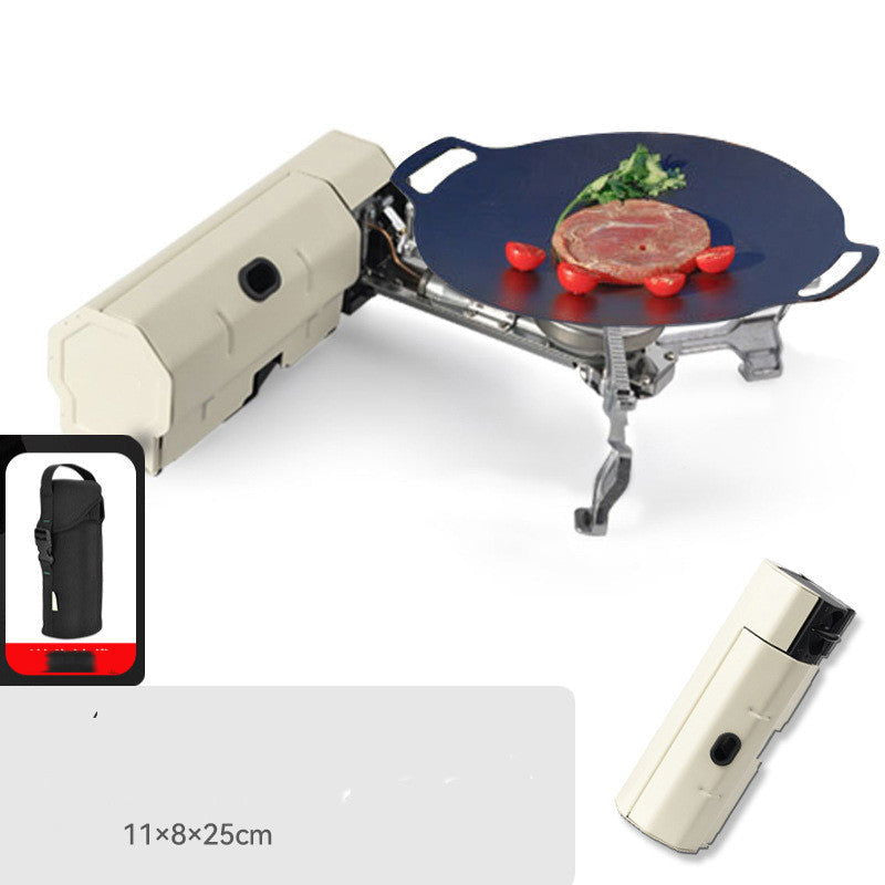 TopTrendyProduct Portable Folding Travel Grill Cooker Gas Burner Tool Kitchen Gadgets ZAG Kitchen