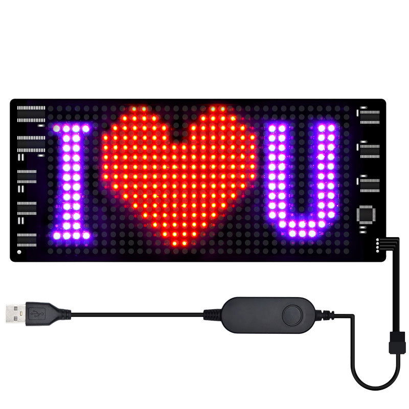 Programmable Car LED Sign - TopTrendyProduct - - #tag1# - #tag2#