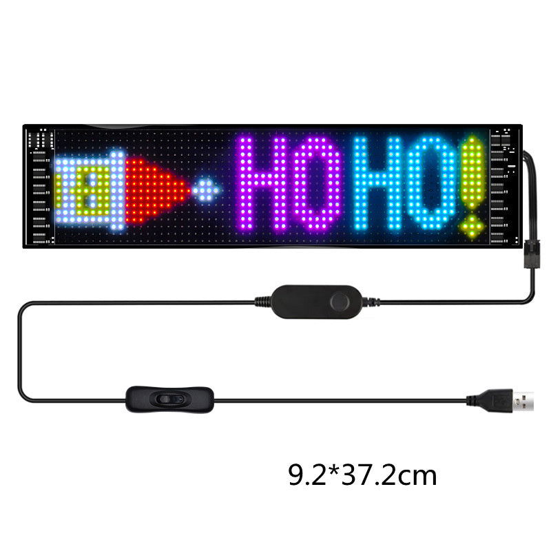 Programmable Car LED Sign - TopTrendyProduct - - #tag1# - #tag2#