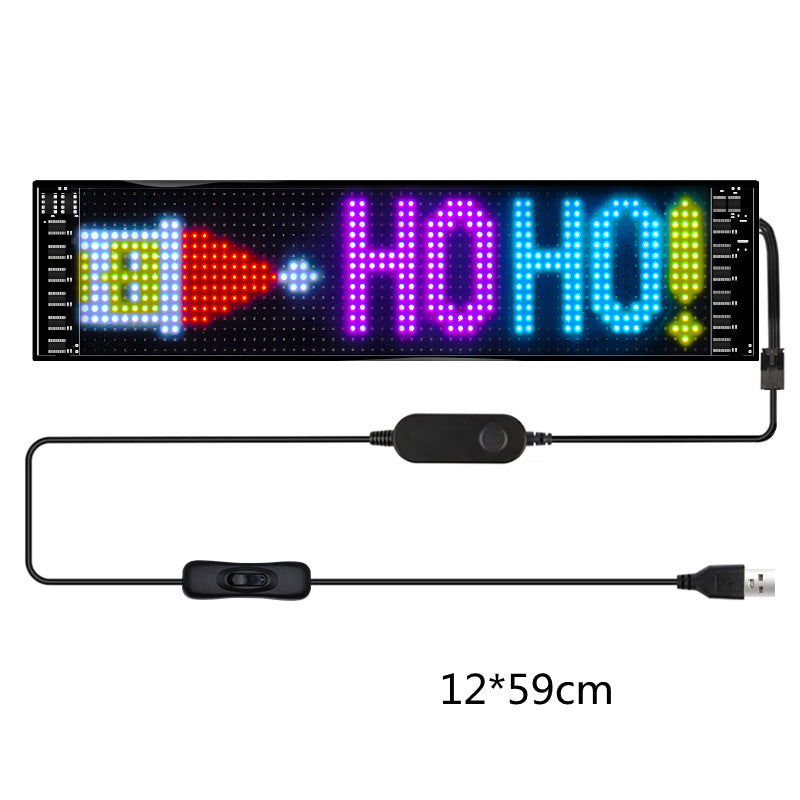 Programmable Car LED Sign - TopTrendyProduct - - #tag1# - #tag2#