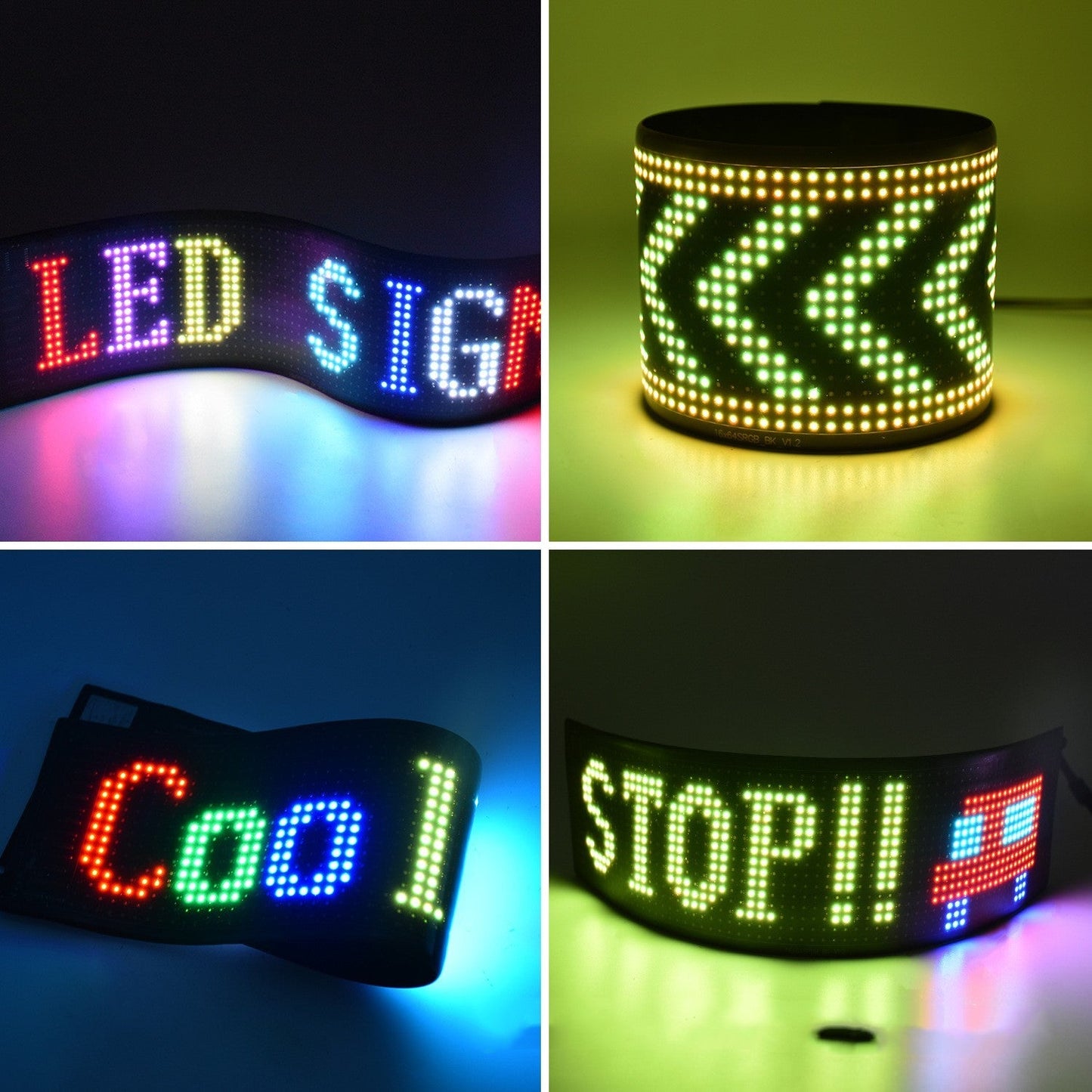 Programmable Car LED Sign - TopTrendyProduct - - #tag1# - #tag2#