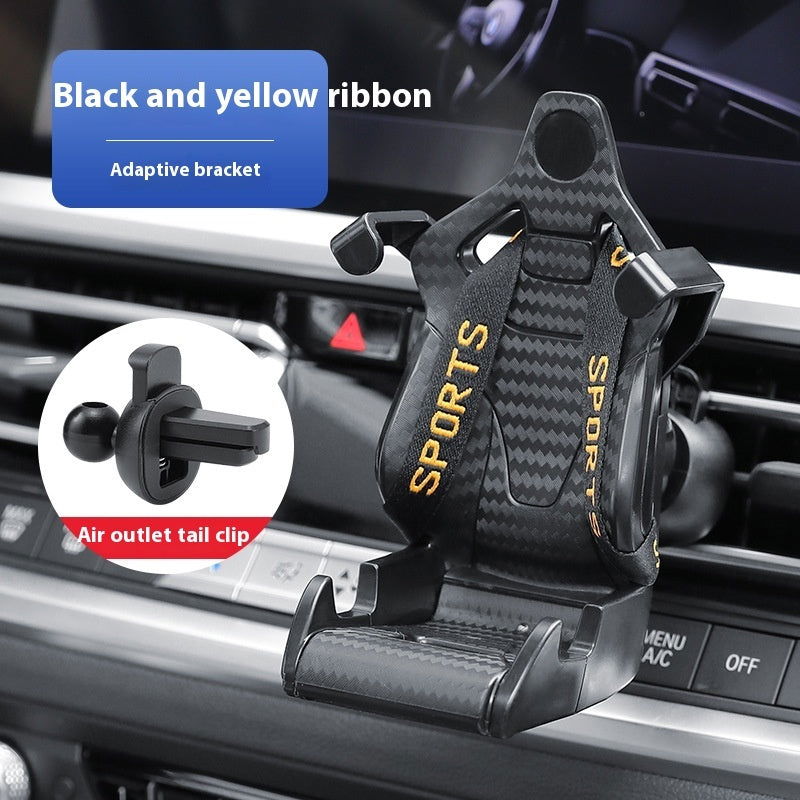 Racing Seat Shape Car Phone Holder 360 Degree Rotatable - TopTrendyProduct - - #tag1# - #tag2#