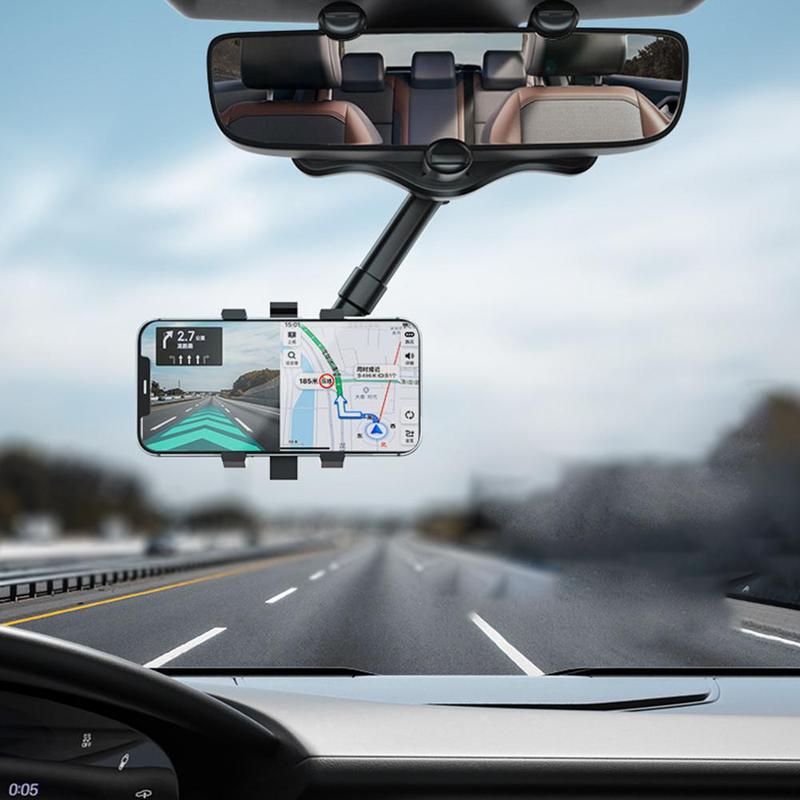 Rearview Mirror Rotatable Phone Holder For Car - TopTrendyProduct - - #tag1# - #tag2#
