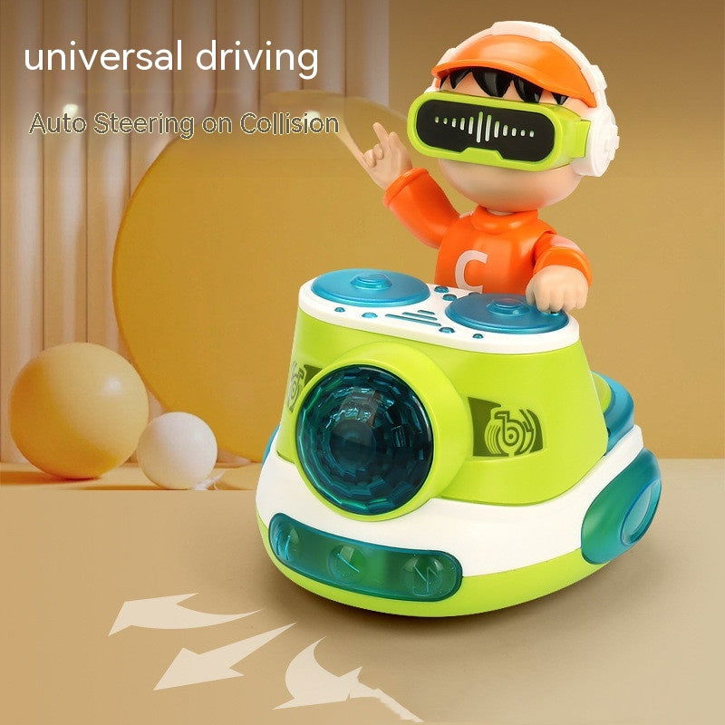 Rock DJ Playing Disc Audio Boy Music Light Toy - TopTrendyProduct - - #tag1# - #tag2#