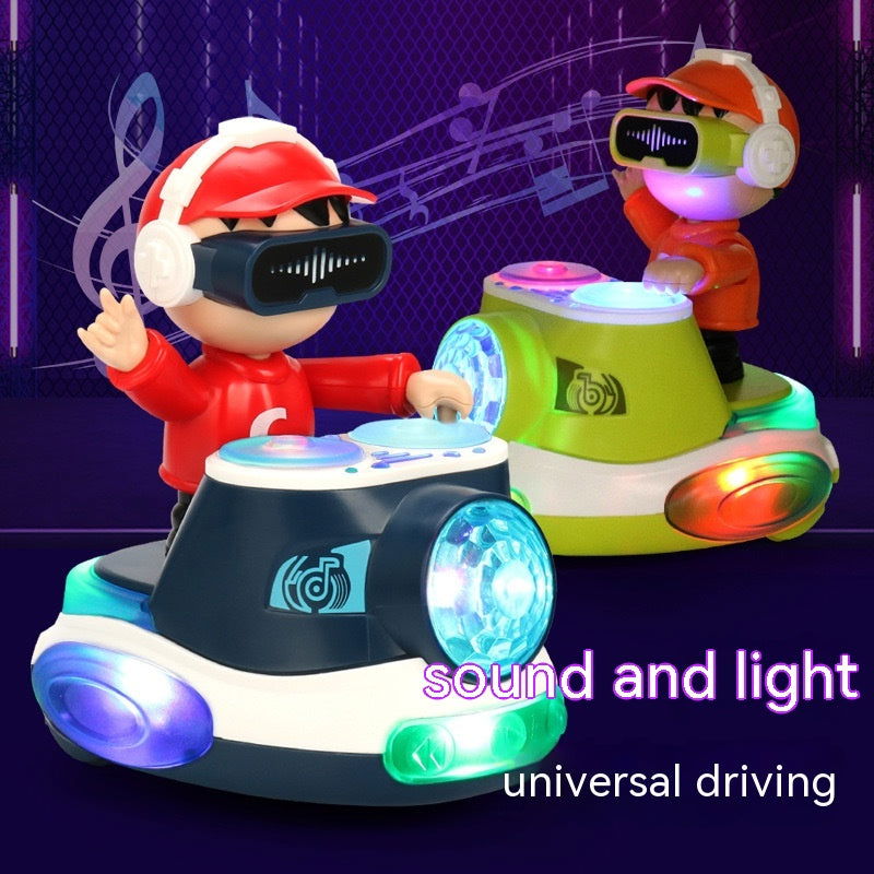 Rock DJ Playing Disc Audio Boy Music Light Toy - TopTrendyProduct - - #tag1# - #tag2#