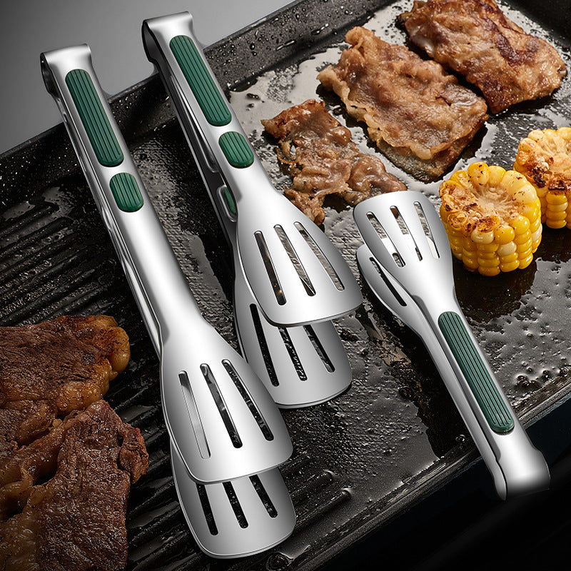TopTrendyProduct Stainless Steel Grill Tongs For Cooking Kitchen Accessories ZAG Kitchen