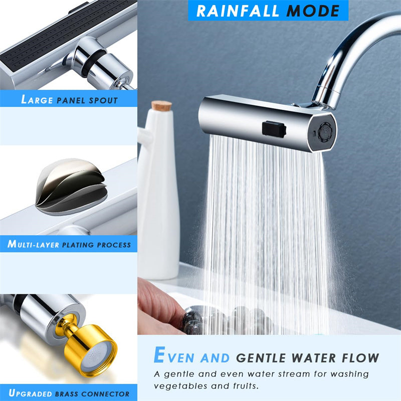 TopTrendyProduct Universal Rotating Bubbler Multifunctional Water Nozzle Extension Kitchen Gadgets ZAG Kitchen