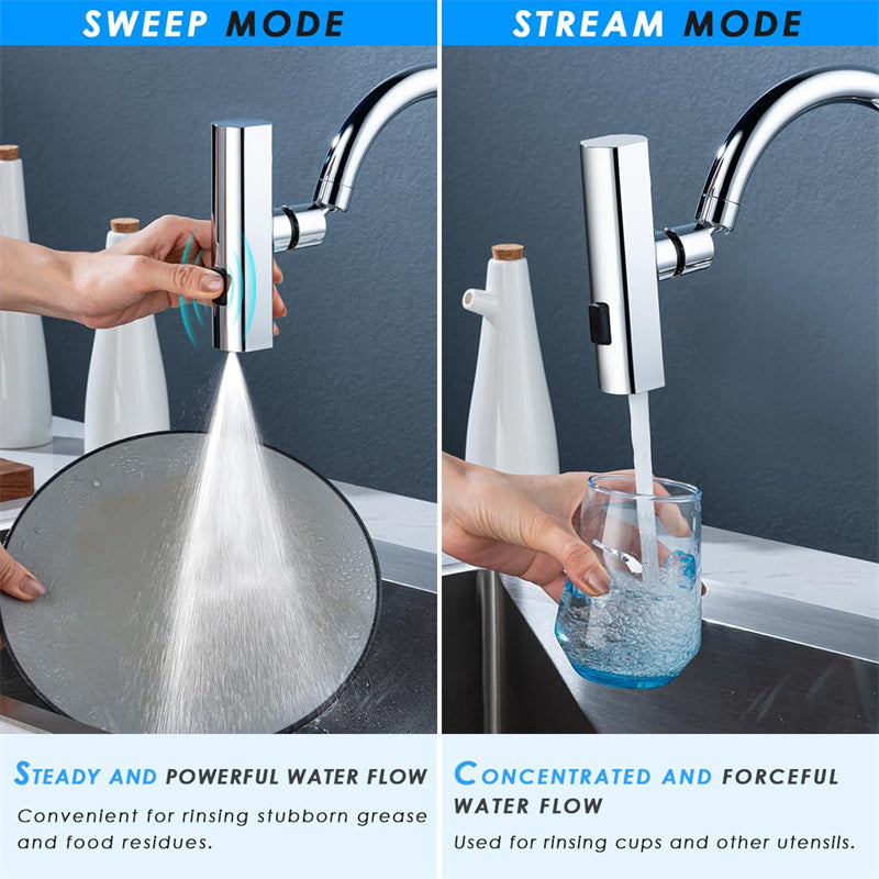 TopTrendyProduct Universal Rotating Bubbler Multifunctional Water Nozzle Extension Kitchen Gadgets ZAG Kitchen
