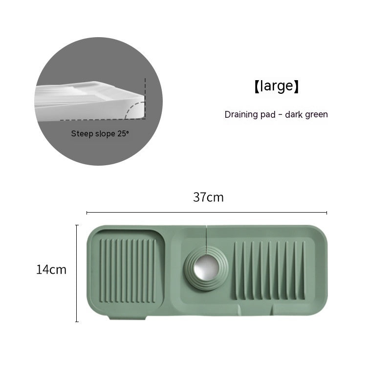 TopTrendyProduct Waterproof Anti-splash Silicone Pad Kitchen Bathroom Gadgets ZAG home