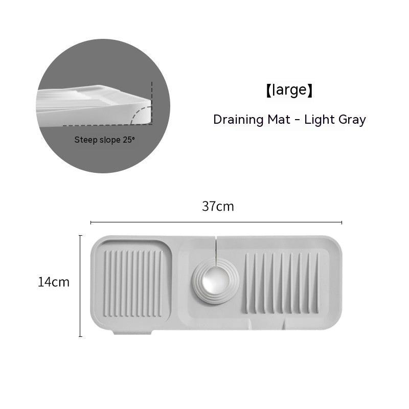 TopTrendyProduct Waterproof Anti-splash Silicone Pad Kitchen Bathroom Gadgets ZAG home