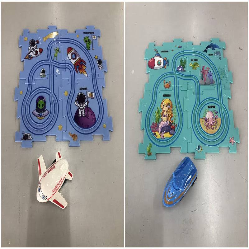 TopTrendyProduct Children Puzzle Electric Railroad Speeder Education Toy Gift TopTrendyProduct toys