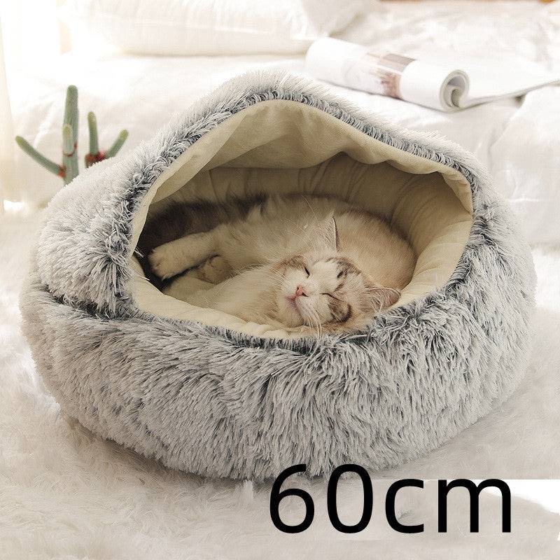 TopTrendyProduct Dog And Cat Round Plush Warm Bed House ZAG Pet Supplies
