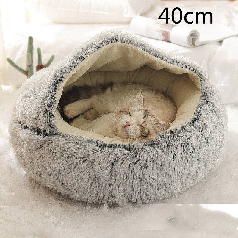 TopTrendyProduct Dog And Cat Round Plush Warm Bed House ZAG Pet Supplies