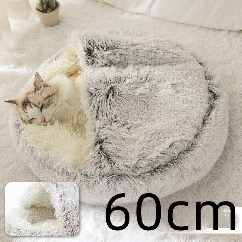 TopTrendyProduct Dog And Cat Round Plush Warm Bed House ZAG Pet Supplies