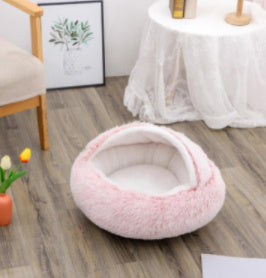 TopTrendyProduct Dog And Cat Round Plush Warm Bed House ZAG Pet Supplies