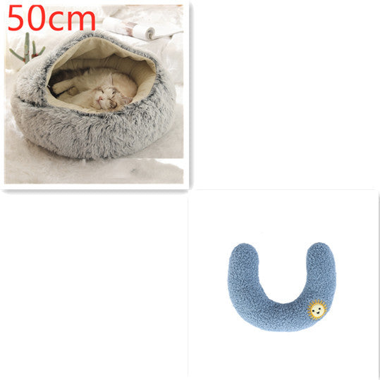 TopTrendyProduct Dog And Cat Round Plush Warm Bed House ZAG Pet Supplies