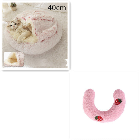 TopTrendyProduct Dog And Cat Round Plush Warm Bed House ZAG Pet Supplies