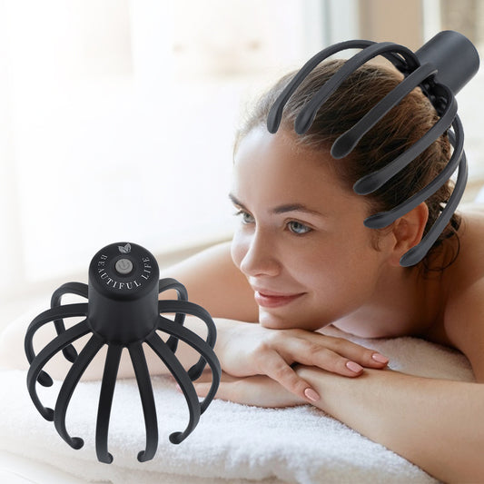 Relax and Refresh Electric Octopus Claw Scalp Massager