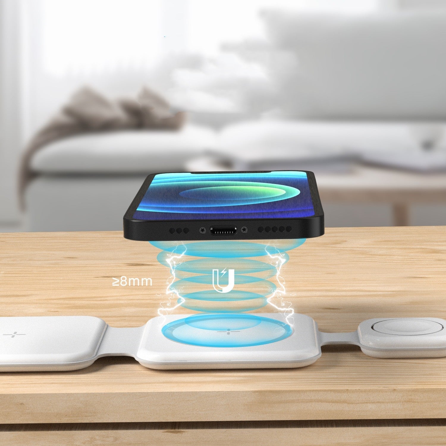 3-in-1 Magnetic Wireless Charging Station -  - #tag1# 