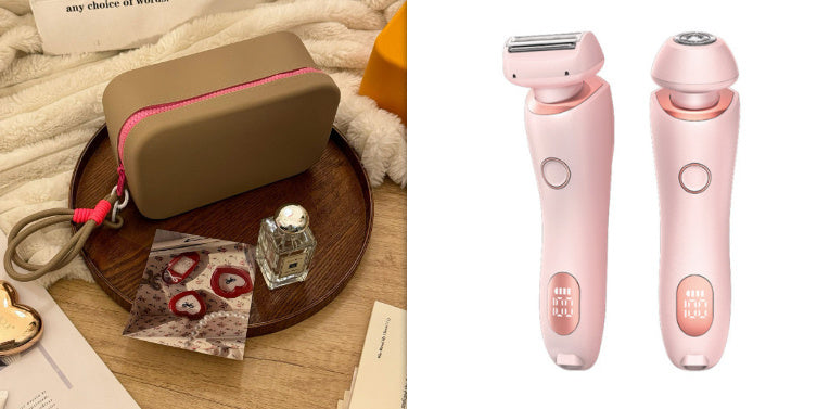 TopTrendyProduct Women 2 In 1 Hair Removal Epilator USB Rechargeable Hair Shaver ZAG Health & Beauty