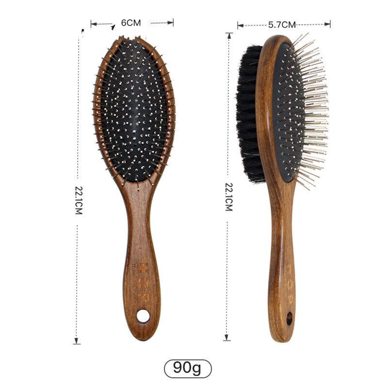 Antique Solid Wood Pet Hair Removing Comb Set -  - #tag1# 