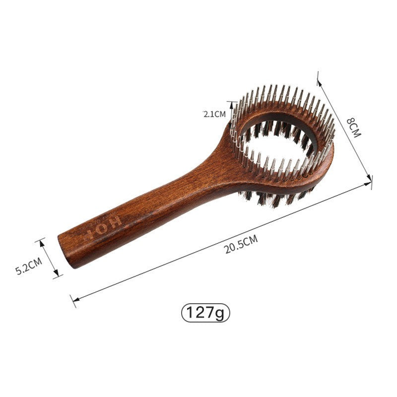 Antique Solid Wood Pet Hair Removing Comb Set -  - #tag1# 