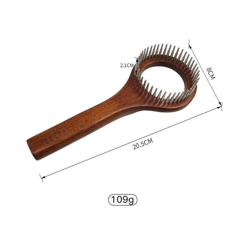 Antique Solid Wood Pet Hair Removing Comb Set -  - #tag1# 