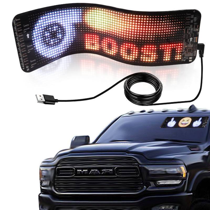 TopTrendyProduct Car Sign LED Full-color Ultra-thin Display Screen Custom Display ZAG auto