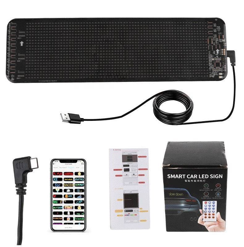 TopTrendyProduct Car Sign LED Full-color Ultra-thin Display Screen Custom Display ZAG auto