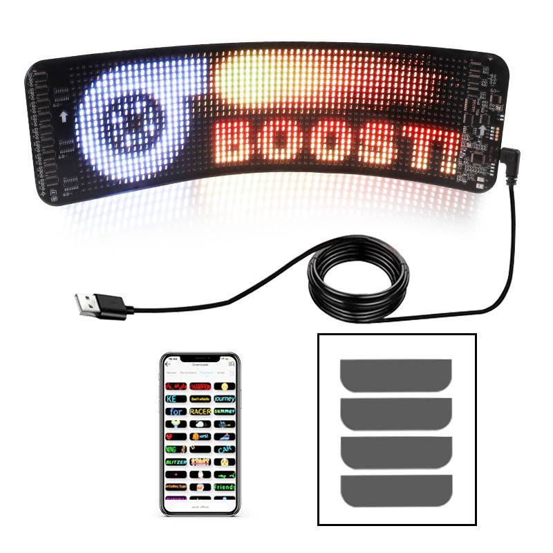 TopTrendyProduct Car Sign LED Full-color Ultra-thin Display Screen Custom Display ZAG auto