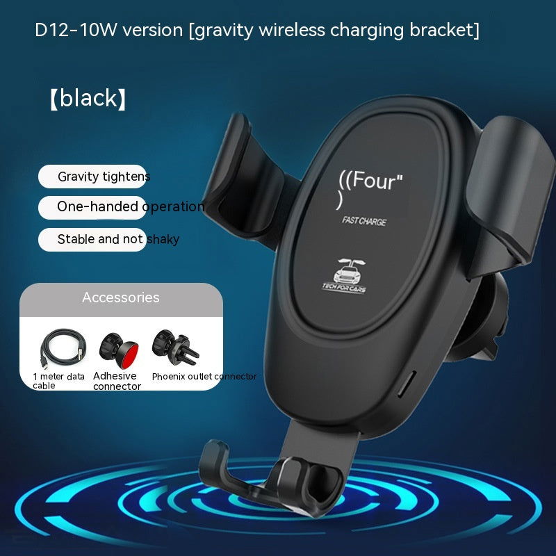 TopTrendyProduct Car Wireless Charger Air Outlet Clip TopTrendyProduct auto Mobile Phone Accessories PowerPlay Tech Totes