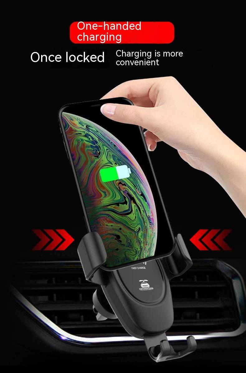 TopTrendyProduct Car Wireless Charger Air Outlet Clip TopTrendyProduct auto Mobile Phone Accessories PowerPlay Tech Totes