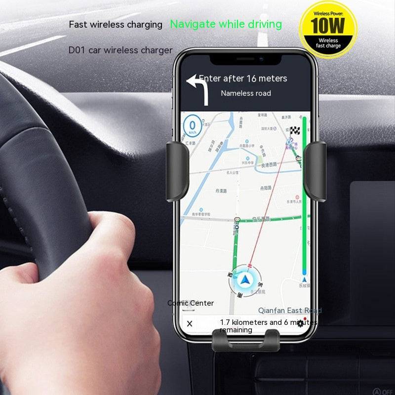 TopTrendyProduct Car Wireless Charger Air Outlet Clip TopTrendyProduct auto Mobile Phone Accessories PowerPlay Tech Totes