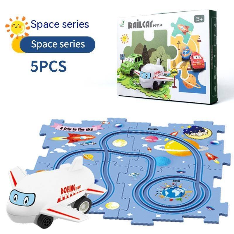 TopTrendyProduct Children Puzzle Electric Railroad Speeder Education Toy Gift TopTrendyProduct toys