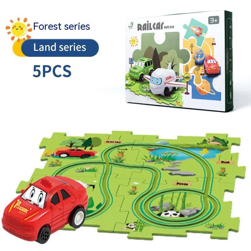 TopTrendyProduct Children Puzzle Electric Railroad Speeder Education Toy Gift TopTrendyProduct toys