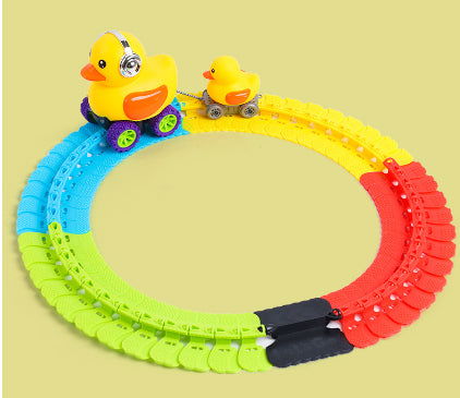 TopTrendyProduct Children's Roller Coaster Dinosaur Track Electric Plastic Toy TopTrendyProduct 