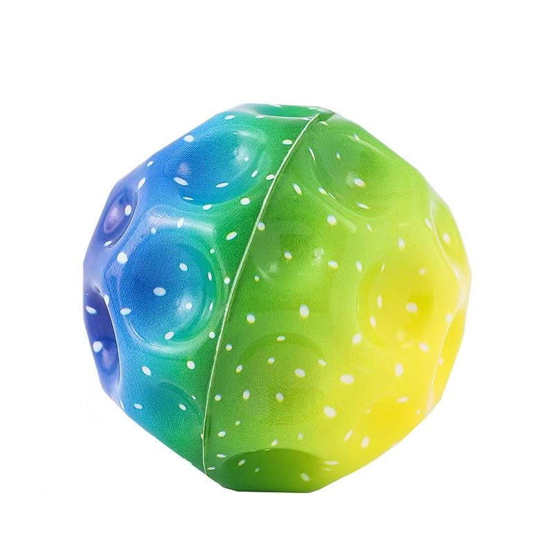 TopTrendyProduct Colourful Soft Bouncy Ball Anti-fall Moon Shape TopTrendyProduct TTP