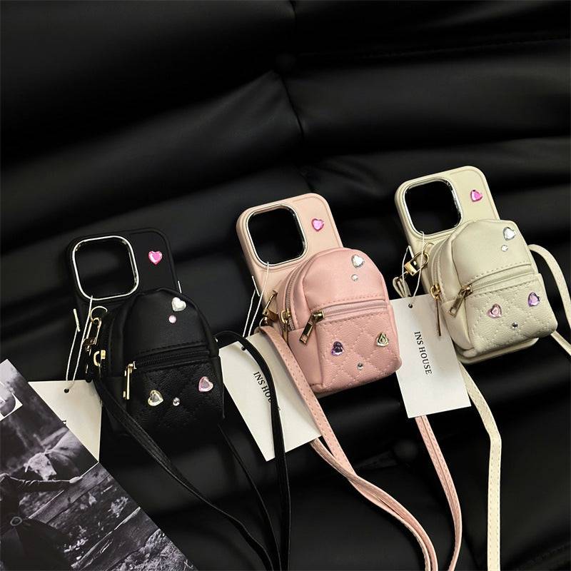 TopTrendyProduct Crossbody Wallet Phone Case For ApplePhone With Removable Shoulder Strap ZAG Cover Craze Mobile Phone Accessories