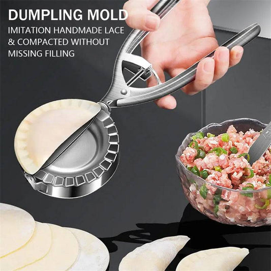 TopTrendyProduct Dumpling Mold Stainless Steel Machine Pressing Home Kitchen Gadgets ZAG Kitchen