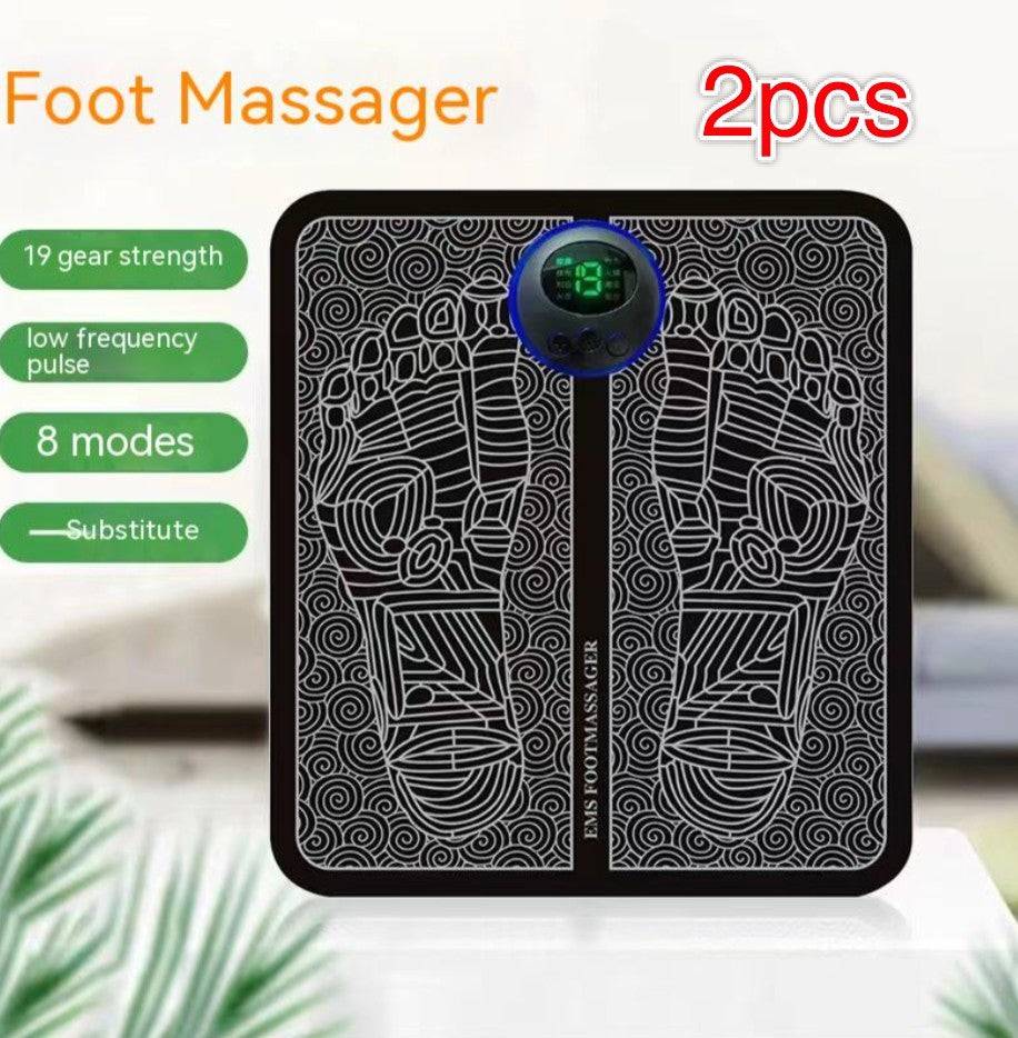 TopTrendyProduct EMS Foot Massager Pad Portable Improve Blood Circulation Relief Pain Relax Feet ZAG FitTrend