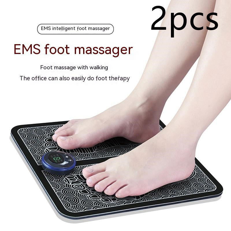 TopTrendyProduct EMS Foot Massager Pad Portable Improve Blood Circulation Relief Pain Relax Feet ZAG FitTrend