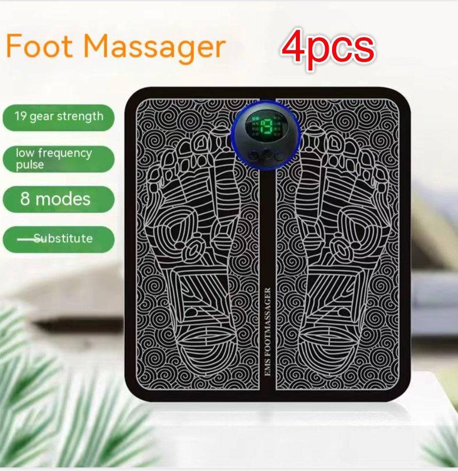 TopTrendyProduct EMS Foot Massager Pad Portable Improve Blood Circulation Relief Pain Relax Feet ZAG FitTrend