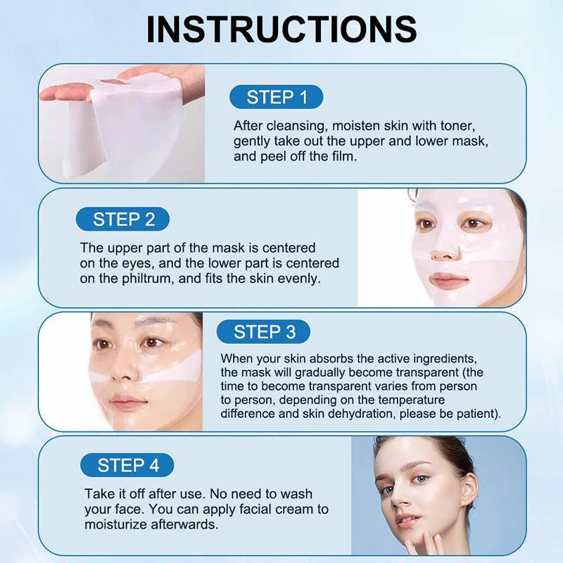 TopTrendyProduct Face Mask Refreshing Skin Care Deep Hydration Moisturizer ZAG Health & Beauty