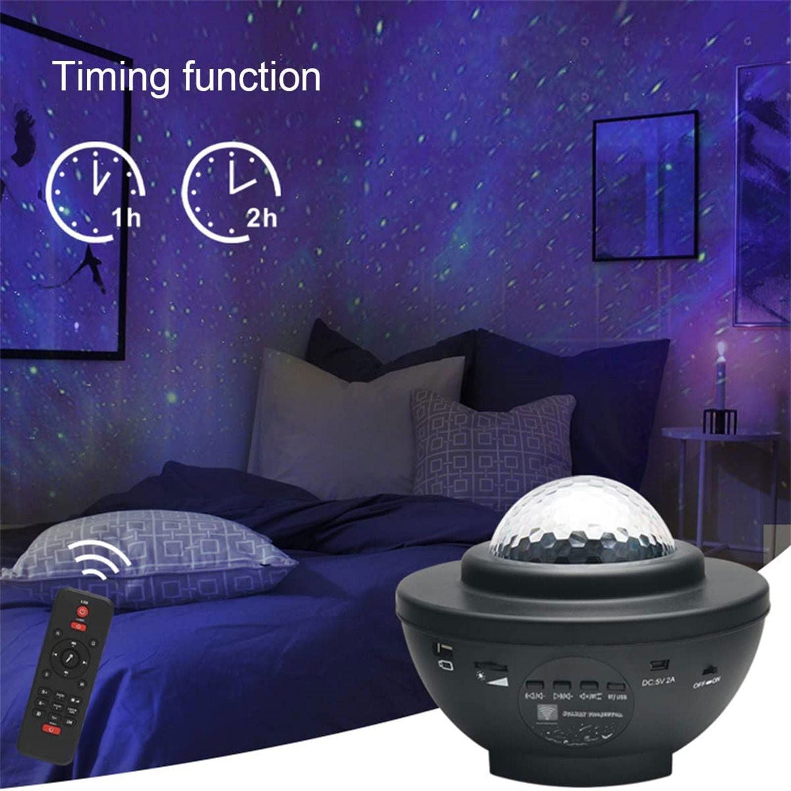 TopTrendyProduct Galaxy Star Night Light Projector With Bluetooth Speaker TopTrendyProduct indoor lighting night lights