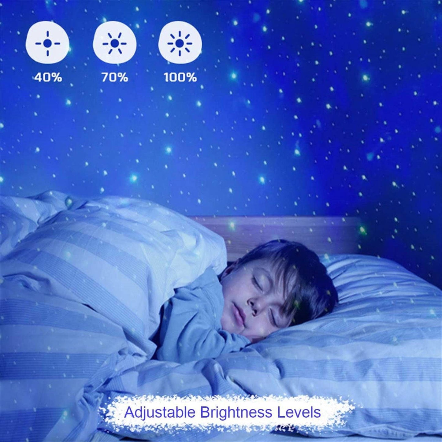 TopTrendyProduct Galaxy Star Night Light Projector With Bluetooth Speaker TopTrendyProduct indoor lighting night lights