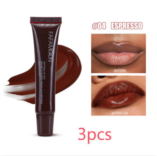 TopTrendyProduct Glossy Lip Glaze Waterproof Liquid Lipstick Doodle Lip Korean Makeup ZAG Health & Beauty