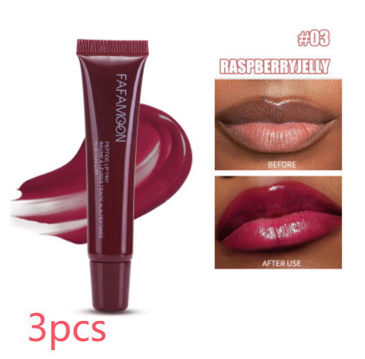 TopTrendyProduct Glossy Lip Glaze Waterproof Liquid Lipstick Doodle Lip Korean Makeup ZAG Health & Beauty