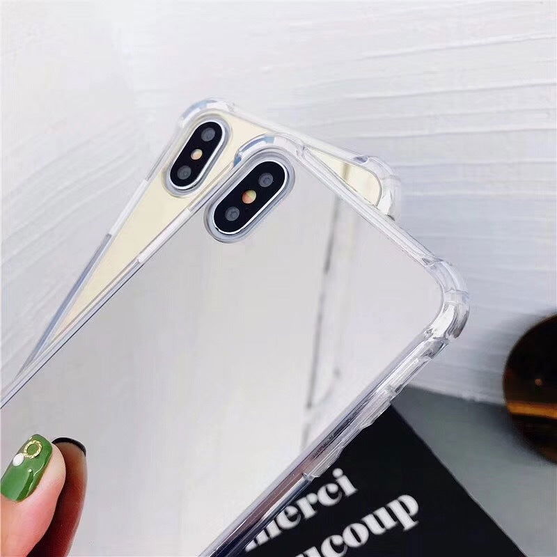 TopTrendyProduct High Quality TPU Soft Protective Mirror Phone Case TopTrendyProduct Cover Craze Mobile Phone Accessories